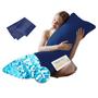 Imagem de Inserção de almofada corporal DOWNCOOL Memory Foam com capa de fibra