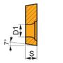Imagem de Inserto de Torneamento Face Única Positivo Triangular com 7 folga 3/8" - Dorme Pramet TCMT 16T304E-FM:T9325