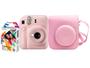 Imagem de Instax Mini 12 Fujifilm Rosa Gloss com Pack de 10 Fotos e Bolsa