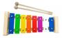 Imagem de Instrumento Musical Xilofone Colorido 8 Tons Shiny Toys