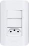 Imagem de Int 2S Mdl 10A Sp+Tom 10A Pl 4X2 Br Canoa - Romazi
