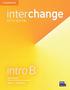Imagem de Interchange intro b wb - 5th ed - CAMBRIDGE