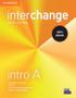 Imagem de Interchange intro sb a with ebook - 5th ed - CAMBRIDGE UNIVERSITY