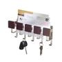 Imagem de InterDesign 94271 Formbu Wall Mount Key e Mail Rack in Expresso