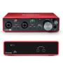 Imagem de Interface de áudio USB Focusrite Scarlett 2I2 3º Geração 2 C