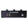 Imagem de Interface de Áudio USB M-Audio M-Track Solo com Pré-Amplificador Crystal e Phatom Power - Preto