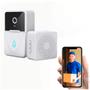 Interfone Doméstico Vídeo Áudio Casa Segurança HD 1080P Wi-fi - RELET Imagem de Interfone Doméstico Vídeo Áudio Casa Segurança HD 1080P Wi-fi