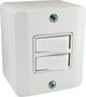 Imagem de Interruptor 1 Simples e 2 Paralela Sistema X Bco Radial c/10
