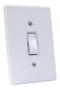 Imagem de Interruptor 1 Tecla C/ Placa Apagador Simples Br