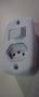 Imagem de Interruptor 1 Tecla Simples 10a + Tomada 2p+t 10a 250v Pluzie Com Placa Ref. 9015