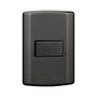Imagem de Interruptor 1 tecla simples grafite Pluzie Matiz modular