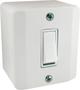 Imagem de Interruptor 1 Tecla Simples Sistema X Branco Radial