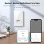 Imagem de Interruptor 2 Botões C/ Tomada Branco Zigbee Novadigital