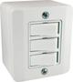 Imagem de Interruptor 2 Simples e 1 Paralelo Sistema X Branco Radial
