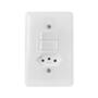 Imagem de Interruptor 2 Teclas Simples + 1 Tomada 2p+t 10A/250V~ C/Placa Branco Maestra Weg