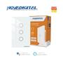 Imagem de Interruptor 3 Botões Branco Touch Zigbee Novadigital Tuya