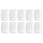 Imagem de Interruptor 3 teclas simples com placa 4x2 Fame Elegance - Kit 10 un
