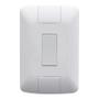 Imagem de Interruptor Aria 1 Tecla Simples 4x2 com Placa Branco Tramontina