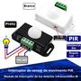 Imagem de Interruptor Automático 12V/24V 8A com Sensor de Movimento PIR - Para Lâmpadas