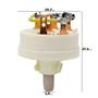 Imagem de Interruptor Chave Rotativa Pulsar Compatível com Liquidificador Mondial L-99-WG