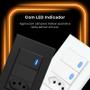 Imagem de Interruptor com 1 Tecla Física + Tomada Zigbee Branca