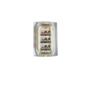 Imagem de Interruptor Com 3 Teclas Simples Com Placa 4x2 Branco 