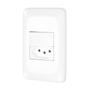 Imagem de Interruptor Com Tomada 10A PIAL PoP Simples Conjunto 4x2 LGX103