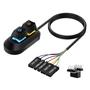 Imagem de Interruptor de extensão externo de desktop SinLoon Power Button Black