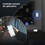 Imagem de Interruptor de Luz Inteligente Touch - Painel de Vidro à Prova de Fogo - ZigBee com Fio Neutro
