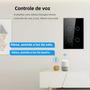 Imagem de Interruptor de Luz Inteligente WiFi Touch - LED, Remoto, Sem Fio e Sem Neutro (1-4 Luzes)