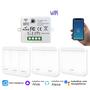 Imagem de Interruptor De Luz Inteligente WiFi Tuya RF433MHz APP Sem Fio Controle De Voz Compatível Com Google
