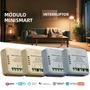 Imagem de Interruptor De Luz Inteligente WiFi Zigbee Com Módulo Dimmer, Controle Remoto DIY, Compatível Com