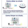 Imagem de Interruptor de Luz Sem Fio RF 433MHz 10A - Mini Botão Redondo com Controle Remoto