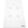 Imagem de interruptor de luz Smart wifi de toque sem fio casa inteligente 4 Botões de luz