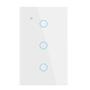 Imagem de Interruptor de Luz Wi-Fi Inteligente com Fio Neutro - Interruptor de Toque para Parede