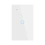Imagem de Interruptor de Luz Wi-Fi Inteligente com Fio Neutro - Interruptor de Toque para Parede