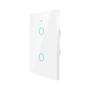 Imagem de Interruptor de Luz Wi-Fi Inteligente (EUA/120V) - Painel de Toque 1/2/3 Gangues - Compatível com Alexa e Google Home