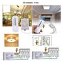 Imagem de Interruptor de parede inteligente 4 vias wireless com com cotrole remoto - automação residencial 