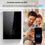Imagem de Interruptor De Parede Inteligente WiFi Bluetooth Touch Light Painel Dos EUA Sem Fio Neutro Alexa