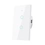 Imagem de Interruptor De Parede Inteligente WiFi BONDA Tuya US RF433 1/2/3Gang Sem Fio Neutro LED Sensor De
