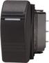Imagem de Interruptor De Pressão Preto Botão 3Pinos Com Led Branco