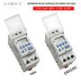 Imagem de Interruptor de Tempo Digital Programável 7 Dias - Controle de Relé AC 12V/24V/48V