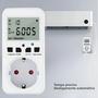 Imagem de Interruptor De Tomada Programável Multifuncional Com Temporizador Digital 120V 60Hz 15A Com Plugue