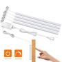 Imagem de Interruptor De Varredura Manual Led Regulável, Sensor De Toque De Madeira Sob O Armário, Lâmpada De