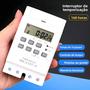 Imagem de Interruptor Digital De Temporização De 7 Dias 220V 25A, Controle De Tempo Programável Com Memória De