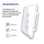 Imagem de Interruptor Dimmer Inteligente Wifi Touch 3 Botões AlexaHome