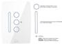 Imagem de Interruptor Dimmer Wifi Inteligente Slide Touch 3 Botões 4x2 Branco
