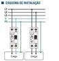 Imagem de Interruptor Dr Bipolar 63a 30ma Soprano DRS- L