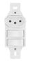 Imagem de Interruptor Duplo Simples + 1 Tomadas 10A/20A 2282P/15 - Pumalux