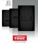 Imagem de Interruptor Duplo Simples 16A Fame Placa 4X2 Habitat Black